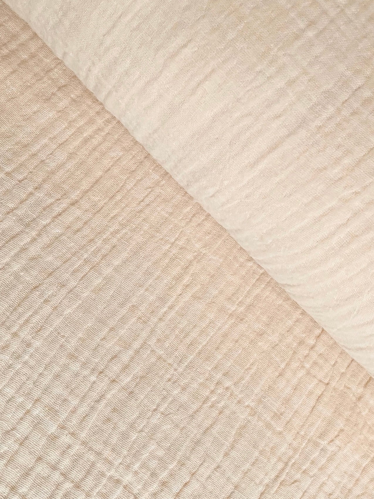 Cream - Musselin 100% Bio-Baumwolle
