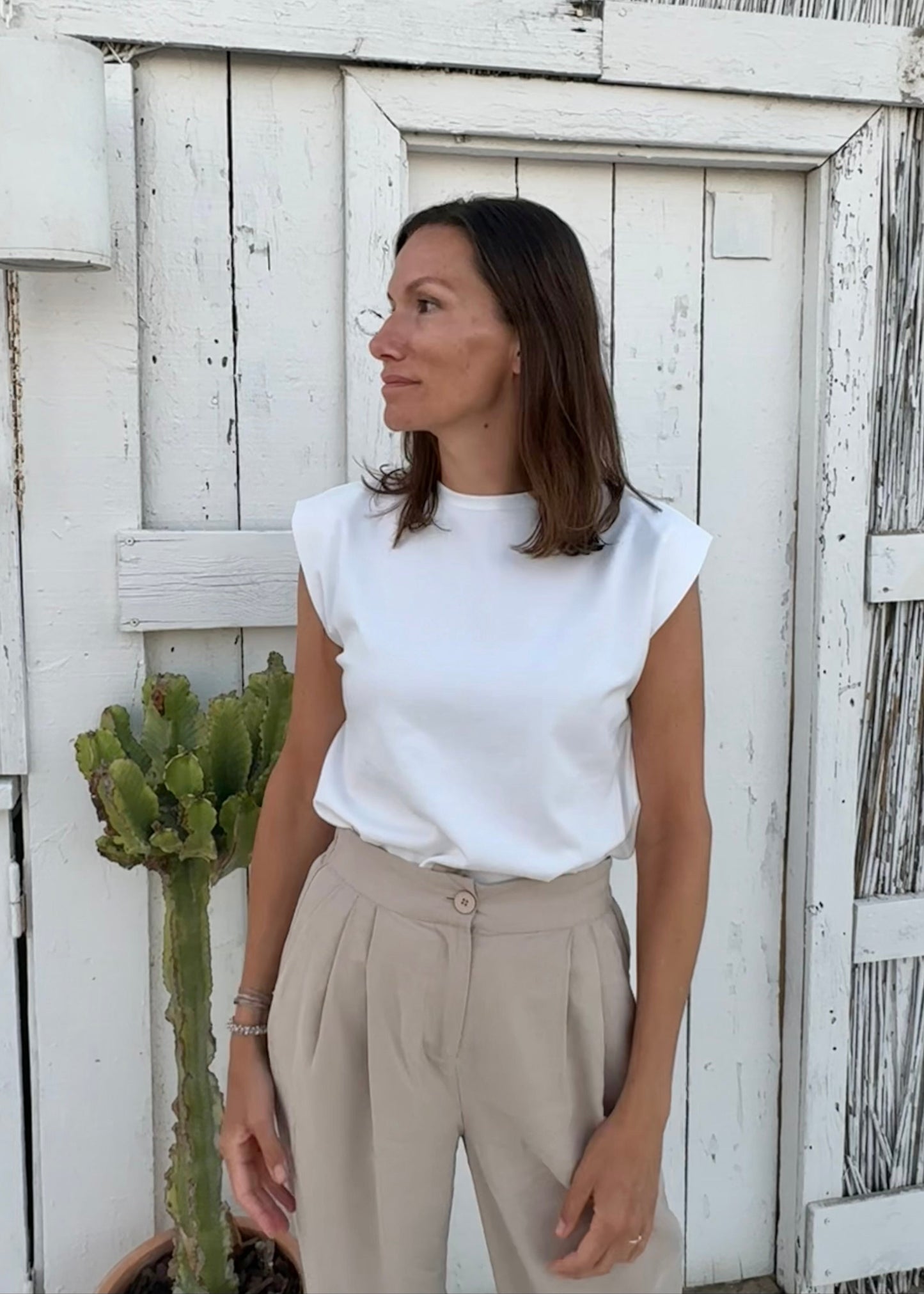 FRIEDA Shirt weiß
