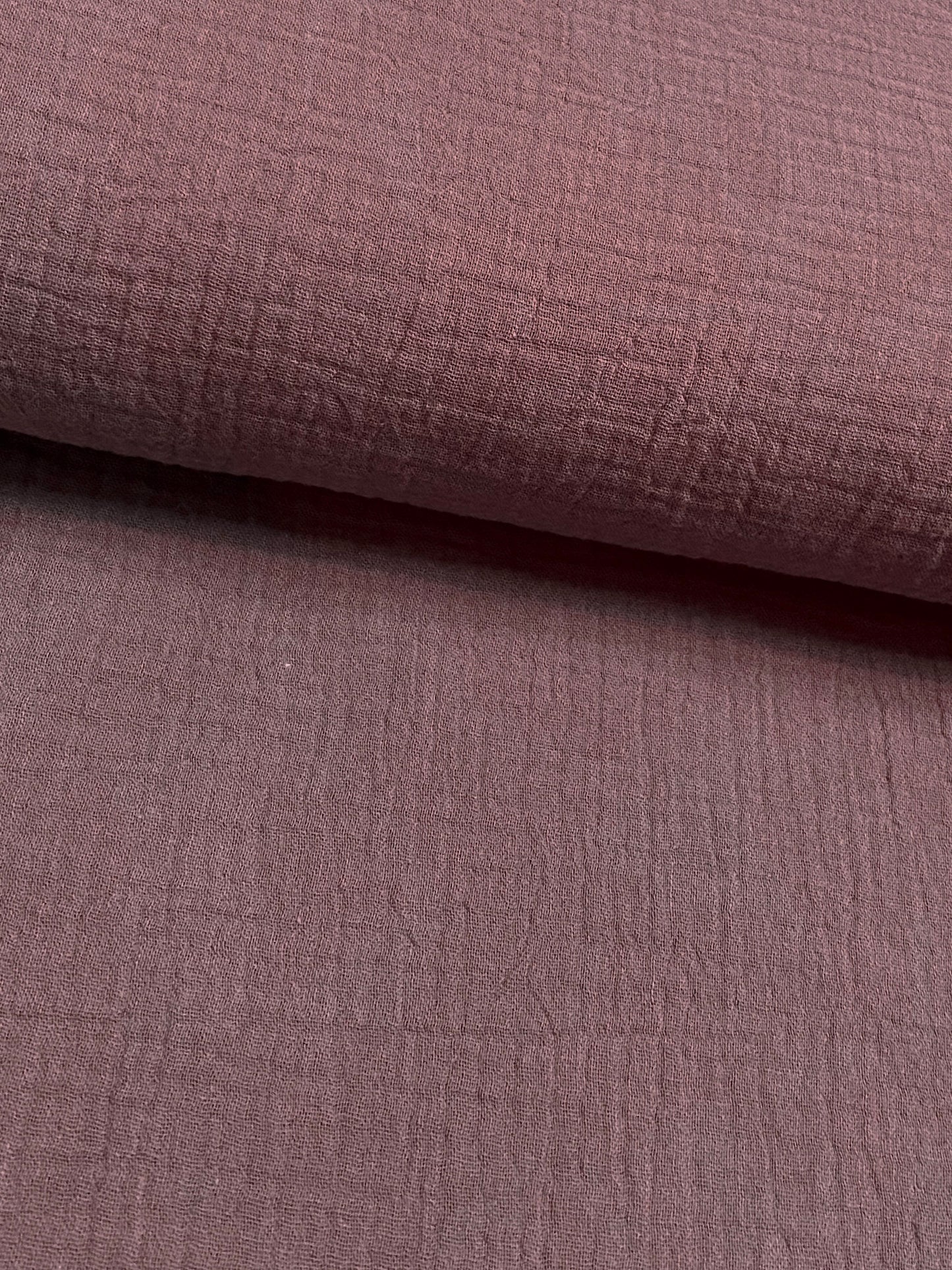 Mauve - Musselin 100% Baumwolle