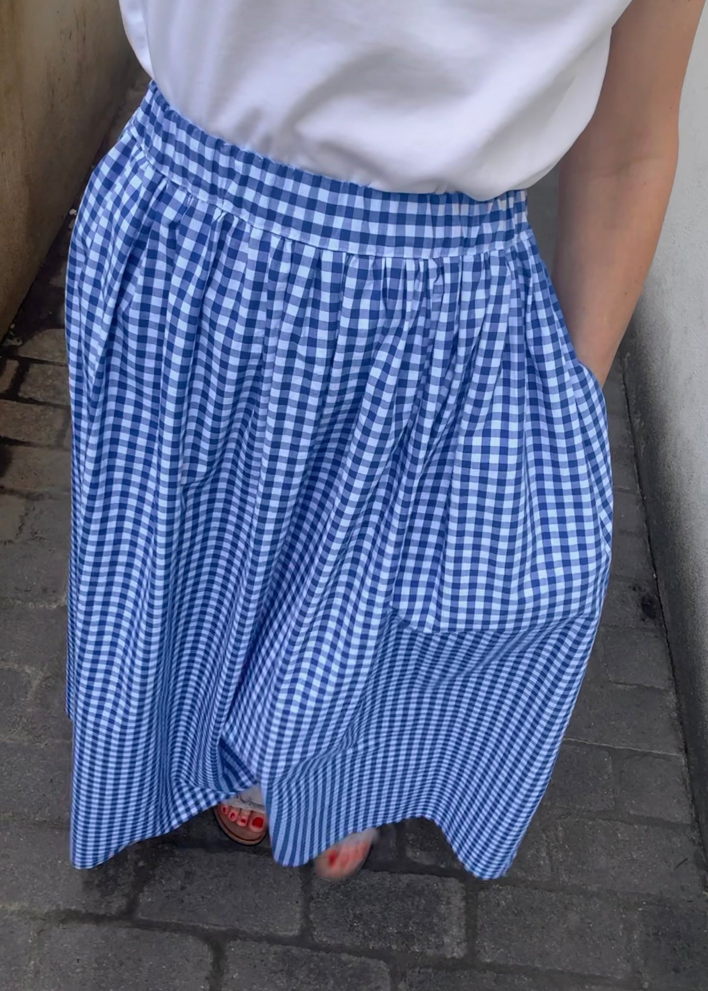 VIOLA Rock Vichy cobalt