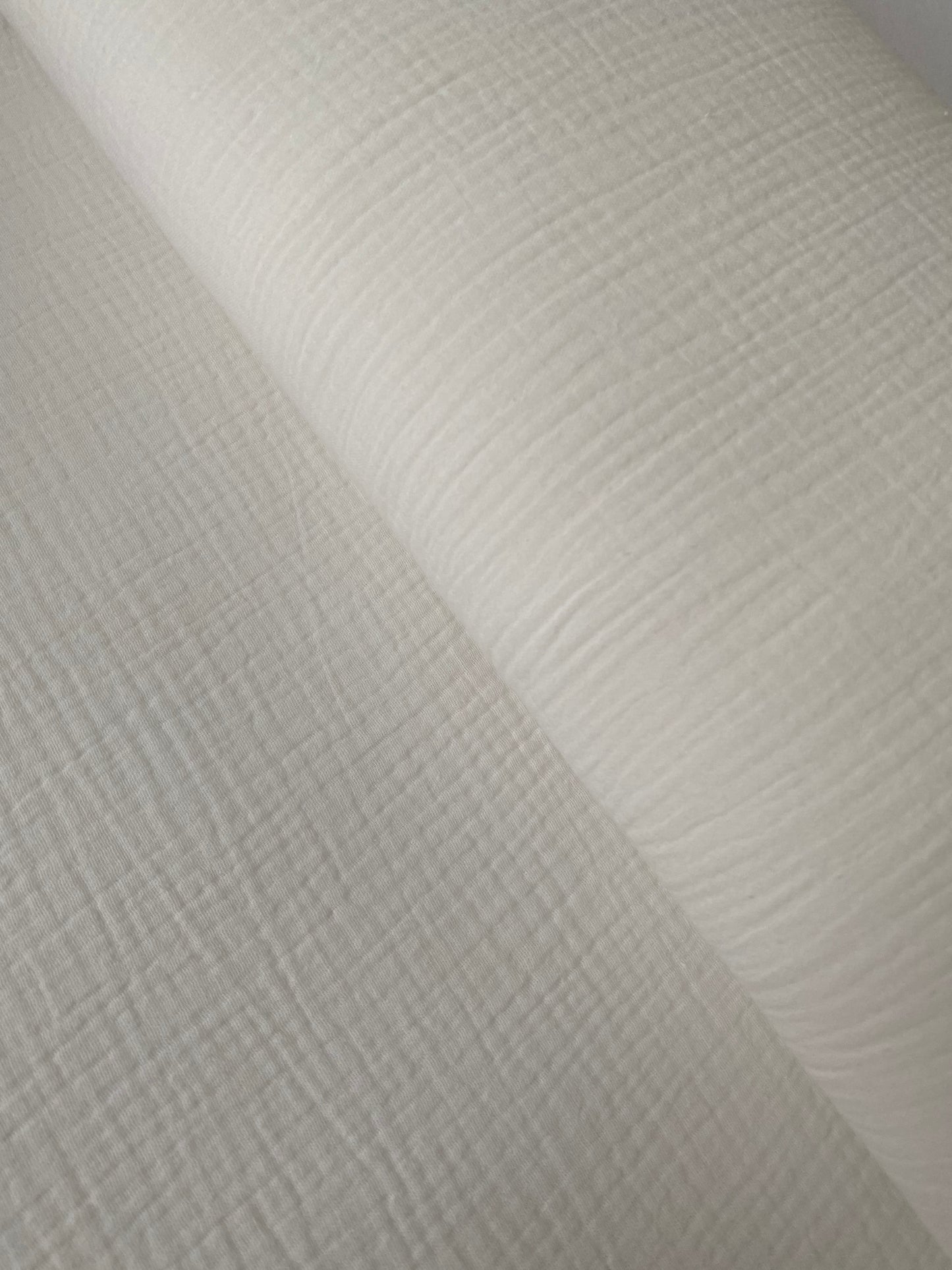 White - Musselin 100% Bio-Baumwolle