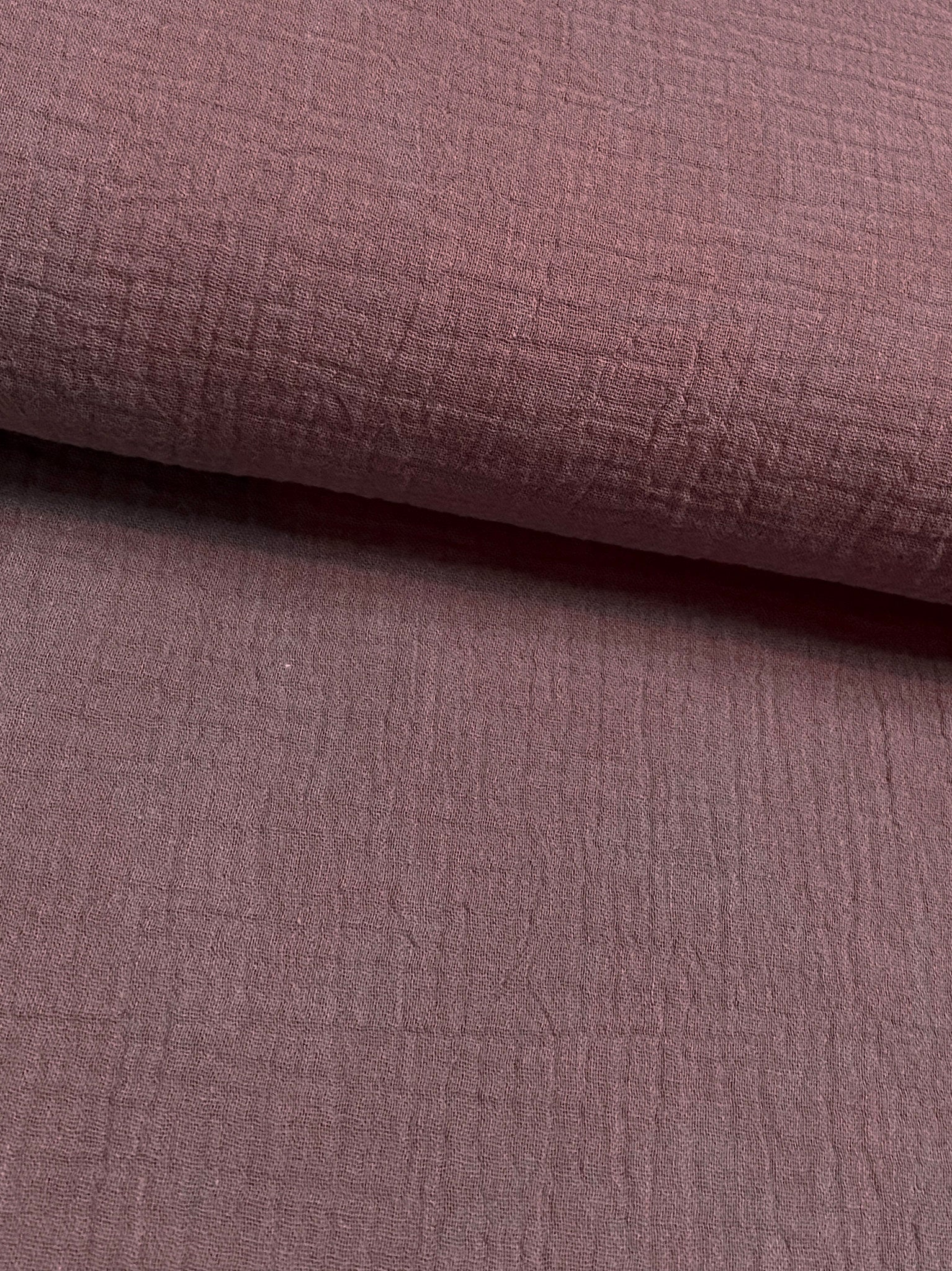 Mauve - Musselin 100% Baumwolle 